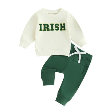 Long Sleeve Irish Baby Set   