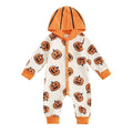 Long Sleeve Hooded Halloween Baby Jumpsuit   