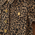 Toddler Leopard Printed Coat   