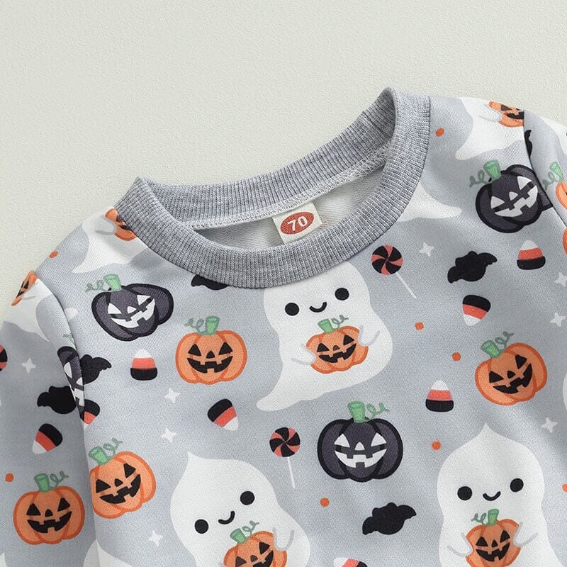 Long Sleeve Halloween Baby Set Sets The Trendy Toddlers 
