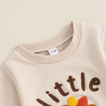 Long Sleeve Little Turkey Baby Bodysuit   