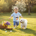Short Sleeve Easter Bunny Toddler Set