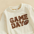 Long Sleeve Game Day Skirt Toddler Set   