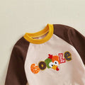 Long Sleeve Gobble Thanksgiving Baby Set