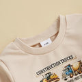 Construction Trucks Baby Set