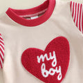 My Lovely Boy Striped Toddle Set