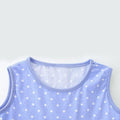 Sleeveless Dot Hedgehogs Toddler Dress   