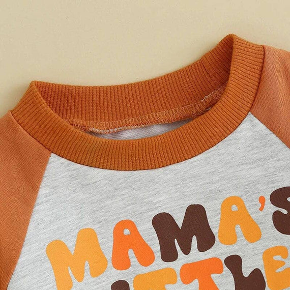 Long Sleeve Mama's Little Pumpkin Baby Set
