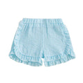 Ruffles Plaid Toddler Shorts Blue 9-12 M