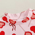 Short Sleeve Candy Heart Baby Set