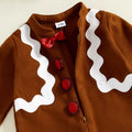 Christmas Gingerbread Toddler Costume   