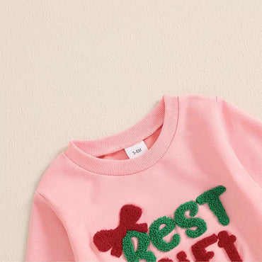 Best Gift Ever Christmas Baby Set   