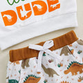 Dad's Little Dude Dino Baby Set   