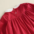 Long Sleeve Collar Christmas Toddler Dress Dresses The Trendy Toddlers 