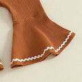 Long Sleeve Gingerbread Flared Baby Set