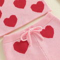 Valentine’s Day Knit Baby Set