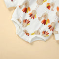 Long Sleeve Turkey Baby Bodysuit   