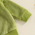 Long Sleeve Solid Grinch Baby Set costume   