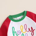 Long Sleeve Holly Jolly Baby Set   