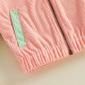 Long Sleeve Hooded Corduroy Toddler Jacket