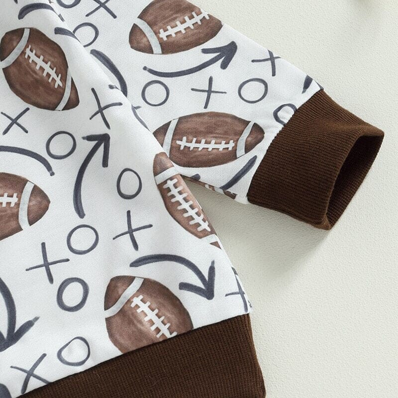 Long Sleeve Football Baby Set Sets The Trendy Toddlers 