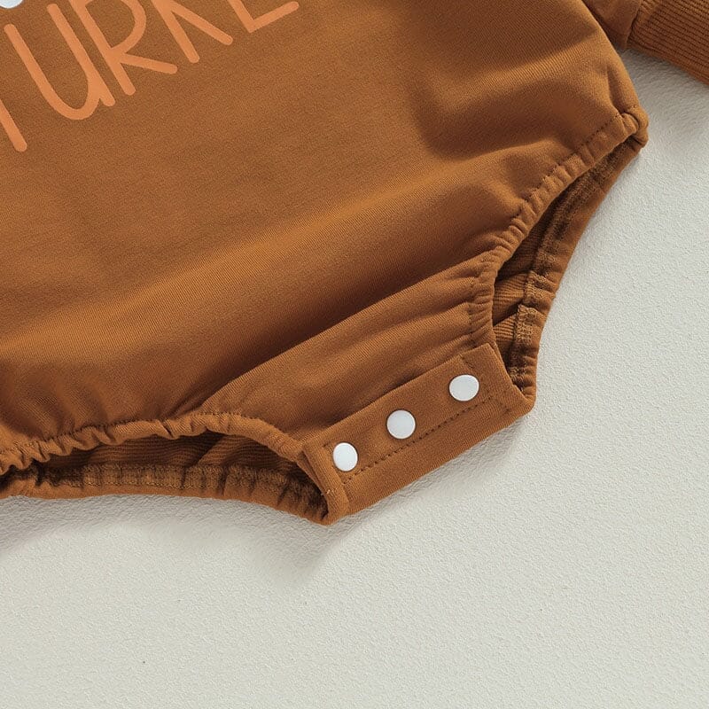 Little Turkey Baby Bodysuit Holiday The Trendy Toddlers 