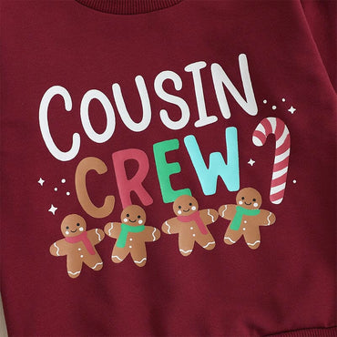 Cousin Crew Gingerbread Baby Sweatshirt