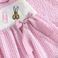 Long Sleeve Collar Back To School Toddler Dress