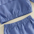 Long Sleeve Half Zip Hooded Toddler Set Sets The Trendy Toddlers 