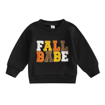 Fall Babe Baby Sweatshirt Black 3-6 M United States