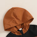 Pockets Zip-Up Hooded Toddler Jacket   