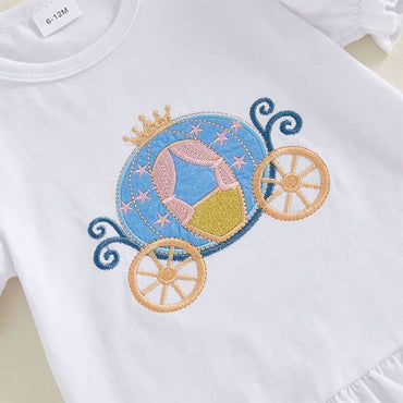 Puff Sleeve Fairytale Ruffled Toddler Set