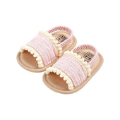 Pom Pom Baby Sandals Pink 1