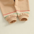 Long Sleeve Gingerbread Hooded Baby Set