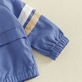 Long Sleeve Half Zip Hooded Toddler Set Sets The Trendy Toddlers 