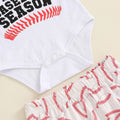 First Baseball Season Baby Set   