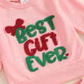 Best Gift Ever Christmas Baby Set   