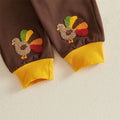 Long Sleeve Gobble Thanksgiving Baby Set