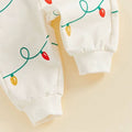 Long Sleeve Holiday Lights Baby Set