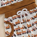 Pumpkin Patch Tractor Baby Set   