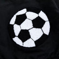 Black Soccer Toddler Sweatshirt   