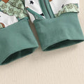 St. Patrick's Day Cowboy Zipped Baby Jumpsuit   