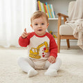 Long Sleeve Excavator Heart Baby Bodysuit