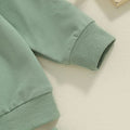 Long Sleeve Solid Mini Baby Set   