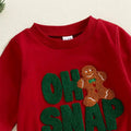 Oh Snap Christmas Gingerbread Toddler Set   