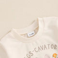 Eggs-Cavator Easter Toddler Sweatshirt