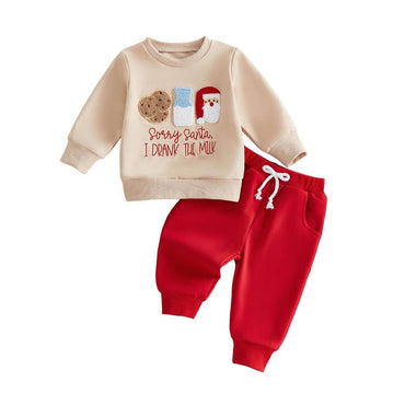 I Drank The Milk Long Sleeve Baby Set Sets The Trendy Toddlers 