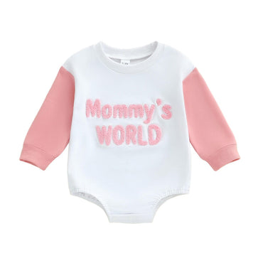 Long Sleeve Mommy's World Baby Bodysuit