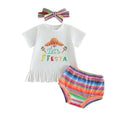 Short Sleeve Mexican Fiesta Baby Set
