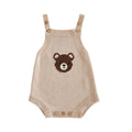 Sleeveless Bear Knit Baby Romper Rompers The Trendy Toddlers 